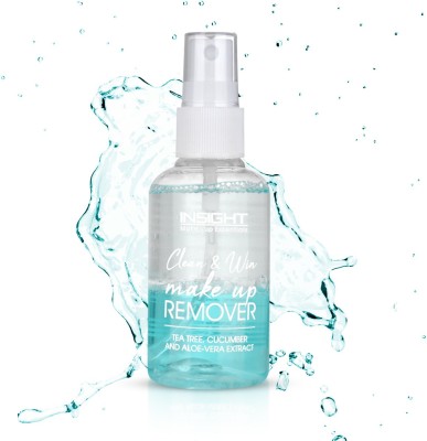 Insight Clean & Win Make Up Remover with Tea Tree, Cucumber & Aloe Vera Extract (Blue) Makeup Remover(75 ml)