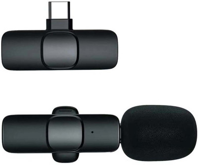 EYNK K8 Caller Mic Plug and Play Type C & lightening Supported Android/IOS Microphone Microphone