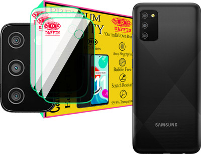 DAFFIN Back Camera Lens Glass Protector for Samsung galaxy m02s(Pack of: 3)