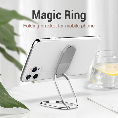 RHONNIUM Phone Ring Holder Finger Kickstand 360°Rotation Cellphone Back Grip-X-198 Mobile Holder