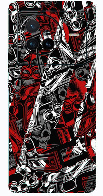 BugguSkin VIVO X80 5G Mobile Skin(Ultra Super Color Arms Skin With High Matte Finish.)