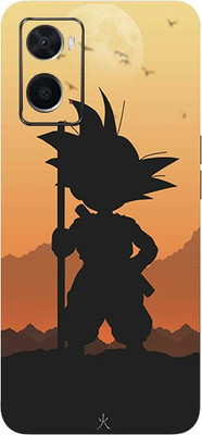 AsSkin Oppo A76, oppo a 76 Mobile Skin(Ultra Super Goku Sunset Skin With High Matte Finish..)