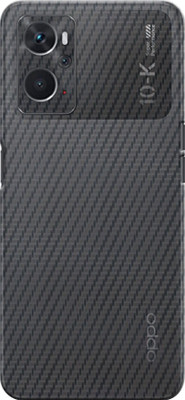 BUGGU Transparent Mobile Back Skin Guard, Transparent, OPPO K10 Mobile Skin(Transparent Skin With High Matte Finish.)