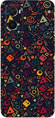 AsSkin Oppo A76 Mobile Skin(Ultra Super Geometric Shape With High Gloss Finish).)