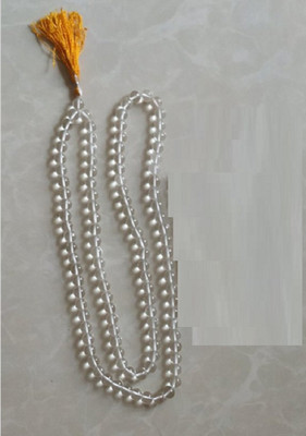 RATAN BAZAAR Most Demanded Sphatik Beads Mala For Girls Crystal Stone Chain