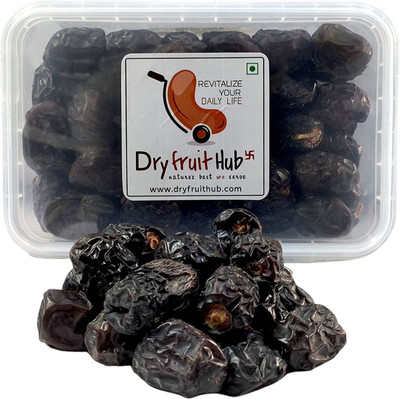 Dry Fruit Hub Ajwa Dates 500gm| Ajwa Khajoor | Organic | Ajwa dates Dates(1 x 500 g)