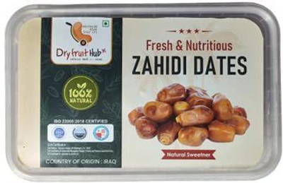 Dry Fruit Hub Dry Zahidi dates 400gms, Arabian Seeded Dates Dates(1 x 400 g)