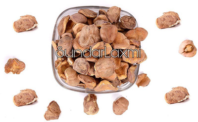 SundarLaxmi DRY SINGHARA / CHESTNUTS / WATER CHEST NUT ( 400 GM ) Chestnuts(1 x 400 g)