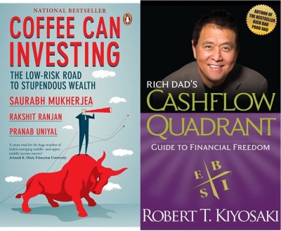 Coffee Can Investing: The Low Risk Road To Stupendous Wealth & Rich Dads Cashflow Quadrant: Guide To Financial Freedom Paperback Saurabh Mukherjea , Rakshit Ranjan, Et Al. (Author) Robert T. Kiyosaki (Author)(Paperback, Saurabh Mukherjea, Rakshit Ranjan, et al., Robert T. Kiyosaki)