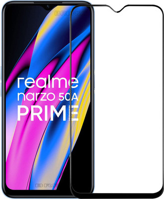 BRENZZ Edge To Edge Tempered Glass for Realme Narzo 50A Prime(Pack of 1)