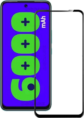 DSCASE Edge To Edge Tempered Glass for Infinix HOT 12 Play(Pack of 1)