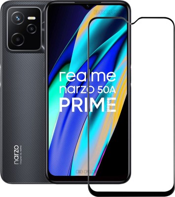 BRENZZ Edge To Edge Tempered Glass for Realme Narzo 50A Prime(Pack of 1)