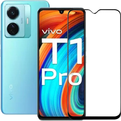 AKSHUD Edge To Edge Tempered Glass for vivo T1 Pro 5G(Pack of 1)