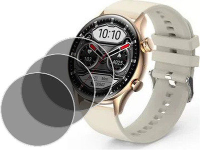 XAZE Screen Guard for Pebble Cosmos Luxe Smartwatch(Pack of 3)