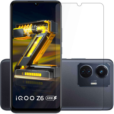 HQ Protection Tempered Glass Guard for iQOO Z6 44W(Pack of 1)