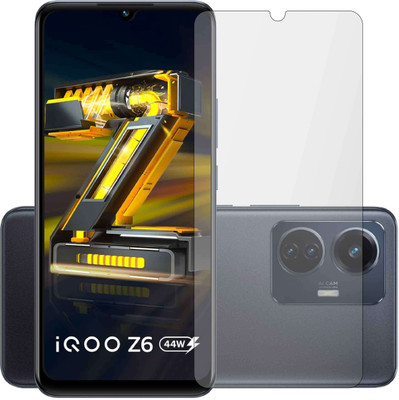 HQ Protection Tempered Glass Guard for iQOO Z6 44W(Pack of 1)