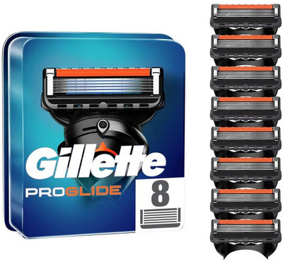 GILLETTE Proglide 8XL( Imported ) 5 Anti-Friction Blades