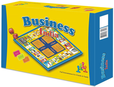 SPKART Business India Board Game for Team Work Fun Educational Money & Assets Board Game