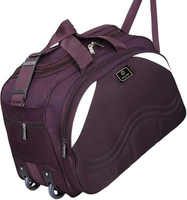 S DESIRE (Expandable) Strolley Duffel Bag Waterproof Luggage Travel Duffel Bag with Roller wheels Duffel With Wheels (Strolley)