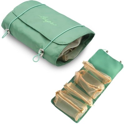 eshopy Cosmetic Pouch(Green) Cosmetic Bag