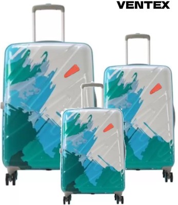 Nylon and Polyester Swiss Era Luggage Trolley Bag
