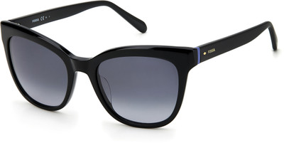 FOSSIL Oval Sunglasses(For Women, Grey)