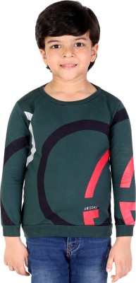 HOPZ Full Sleeve Printed Baby Boys Sweatshirt