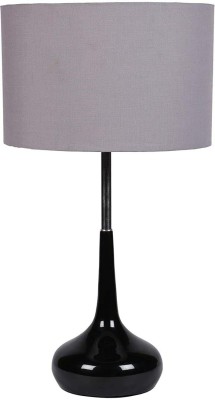 ZK HANDICRAFTS TABLE LAMP Table Lamp(35 cm, Black, Silver)