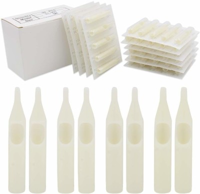 Mumbai Tattoo Disposable 5RT Tip WHITE Box Disposable Stack Liner Tattoo Needles(Pack of 50)