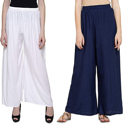 FC First Choice Regular Fit Women White Trousers