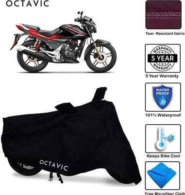 AUTOCAD Waterproof Two Wheeler Cover for Hero(CBZ Extreme, Black)