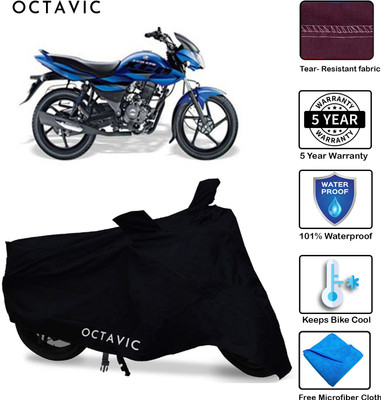 AUTOCAD Waterproof Two Wheeler Cover for Hero(XCD 125cc, Black)