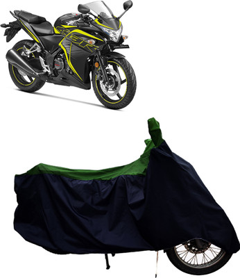 Tricway Two Wheeler Cover for Honda(CBR 250R, Green)