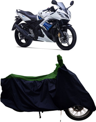 Tricway Two Wheeler Cover for Yamaha(R15 s, Green)