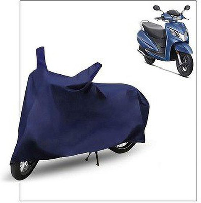 Aretas Two Wheeler Cover for Honda(Activa 125, Blue)