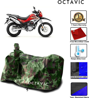 octavic Waterproof Two Wheeler Cover for Hero(Impulse, Green)