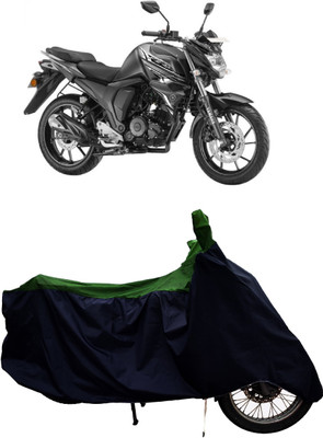 Tricway Two Wheeler Cover for Yamaha(FZ S FI (V 2.0) BS6, Green)
