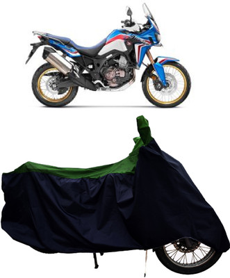 Tricway Two Wheeler Cover for Honda(CRF1000L Africa Twin BS6, Green)