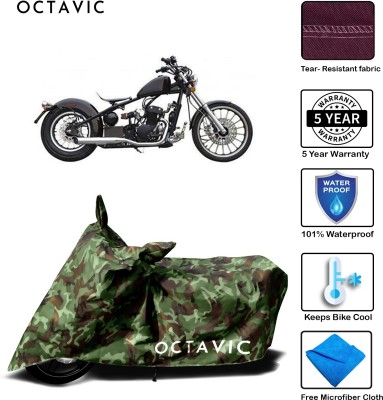 octavic Waterproof Two Wheeler Cover for Harley Davidson(Bobber 350, Green)