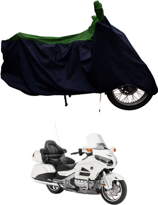 Tricway Two Wheeler Cover for Honda(Gold Wing GL1800, Green)