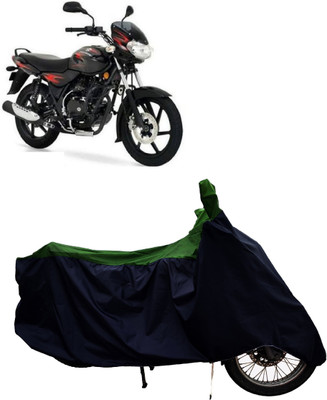 Tricway Two Wheeler Cover for Bajaj(Discover 125 DTS-i, Green)