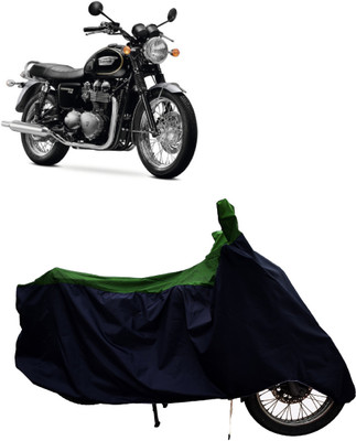 Tricway Two Wheeler Cover for Triumph(Bonneville T120 Black, Green)