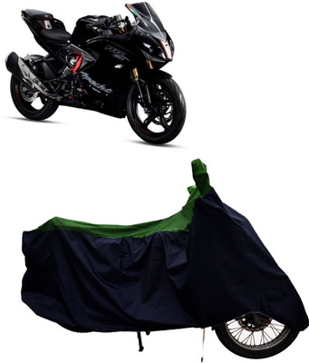 Tricway Two Wheeler Cover for TVS(Apache RTR 310 BS6, Green)
