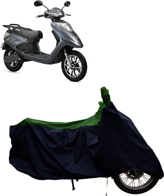 Tricway Two Wheeler Cover for Ampere(V 48 BS6, Green)