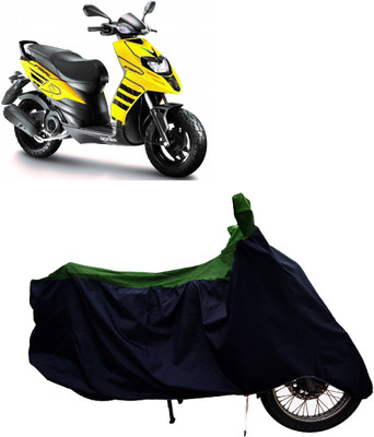 Tricway Two Wheeler Cover for Aprilia(Storm 125, Green)