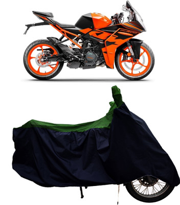 Tricway Two Wheeler Cover for KTM(RC 200, Green)