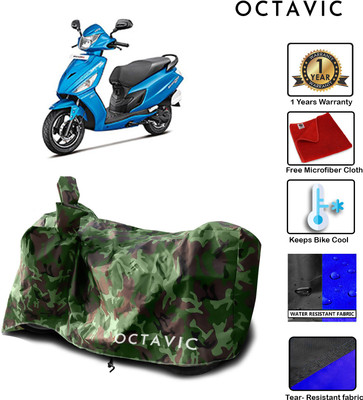 octavic Waterproof Two Wheeler Cover for Hero(Maestro Edge, Green)