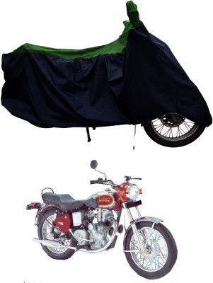 Tricway Two Wheeler Cover for Royal Enfield(Machismo 500, Green)