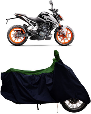 Tricway Two Wheeler Cover for KTM(200 Duke BS6, Green)