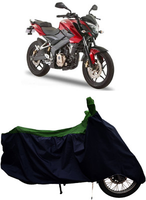 Tricway Two Wheeler Cover for Bajaj(Pulsar 180NS, Green)